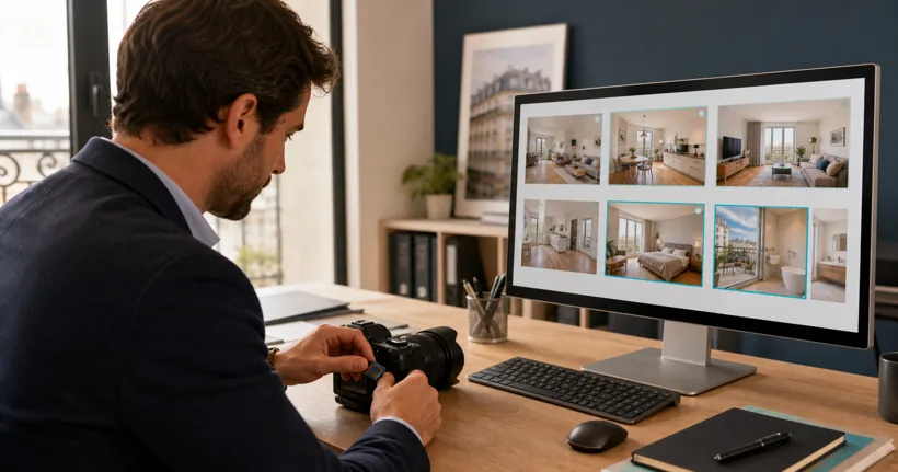 Studio photo IA immobilier : 5 étapes avant de publier
